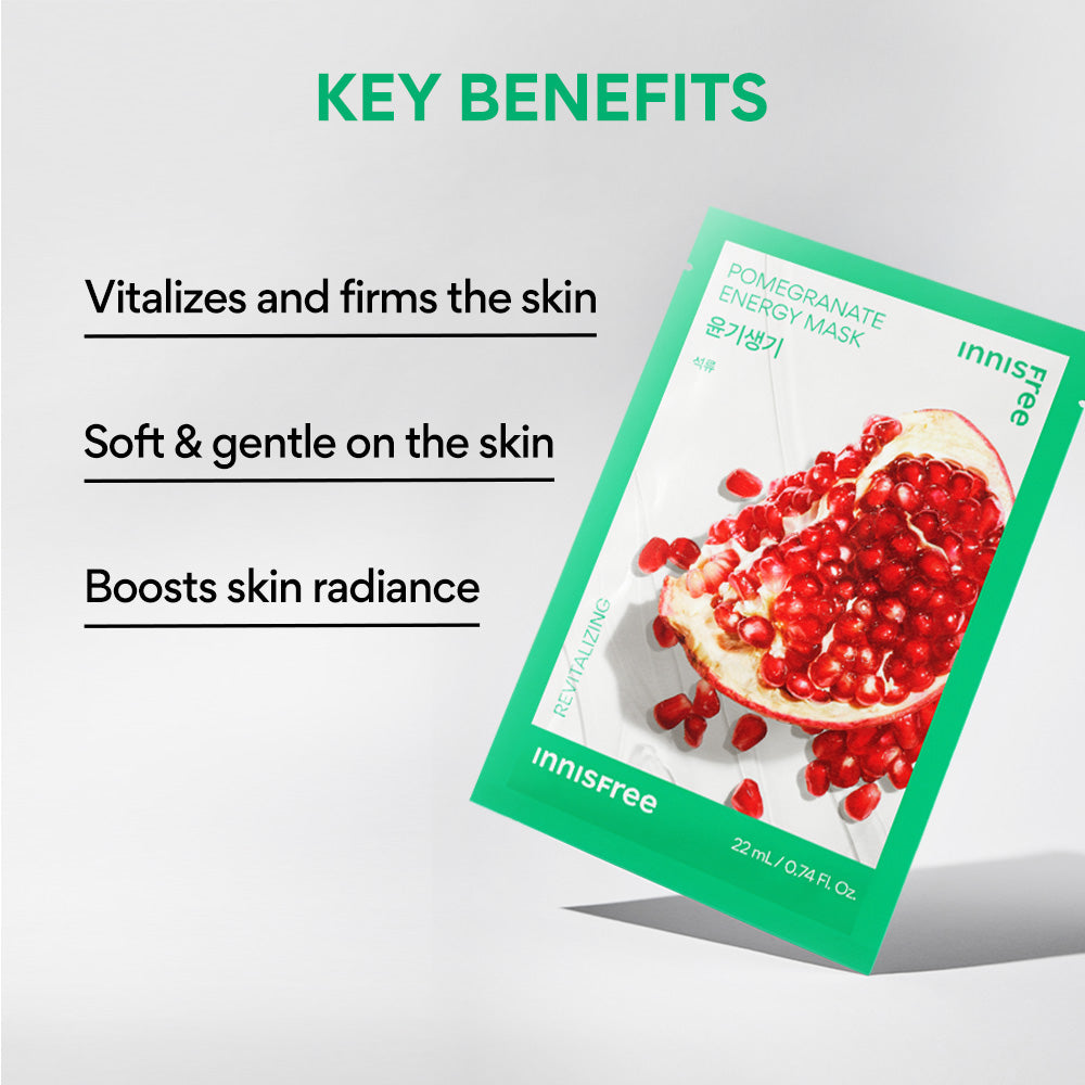 Innisfree Pomegranate Energy Mask 22ML